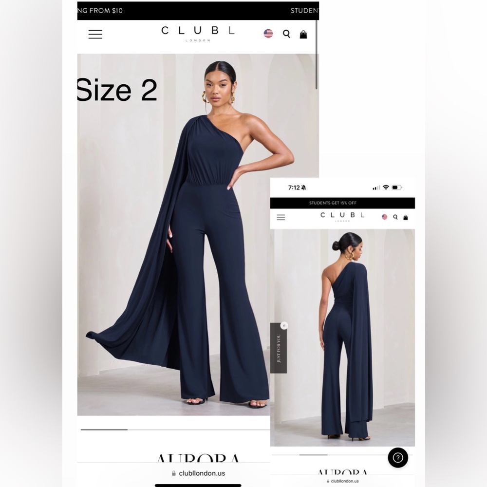 Club London jumpsuit. Never worn size 2
